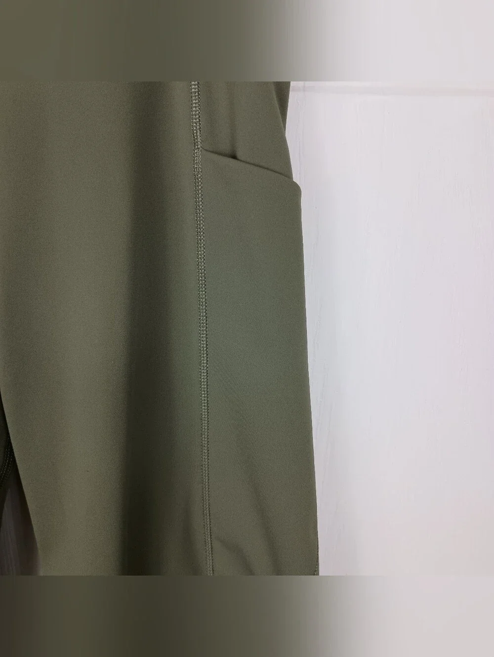 Lululemon Leggings 4 Womens Green Fast Free High Rise Light Reflect Running 27